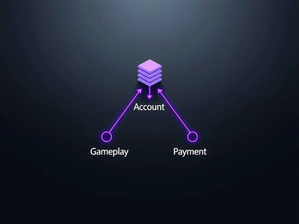 Data flow diagram showing the three main data categories and their secure processing.