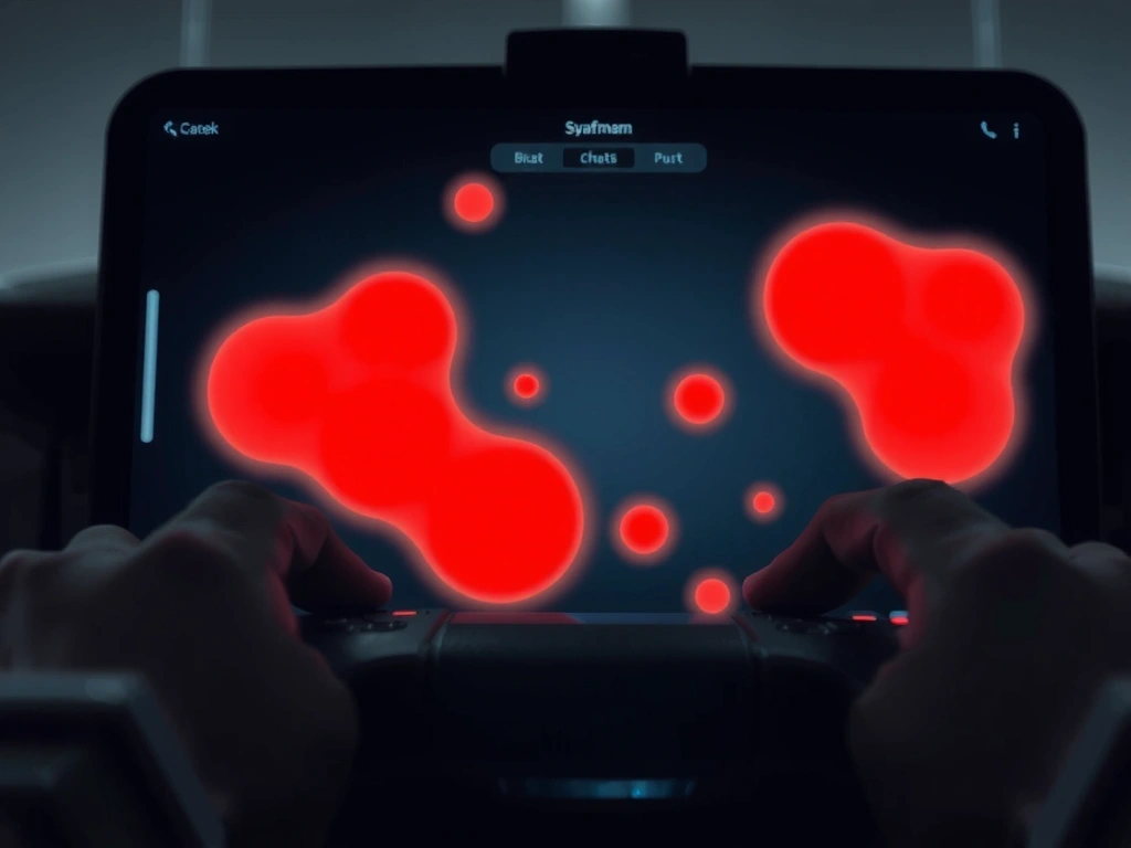 User heat map from playtesting